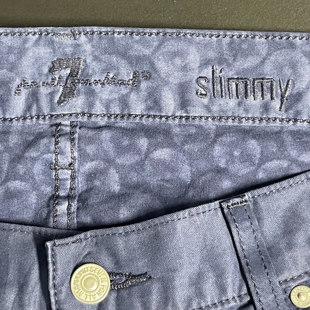 7 For All Mankind Slimmy Jeans – Men’s Size 36 – Blue - Picture 2 of 9